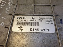 Volkswagen Sharan Sterownik / Moduł ECU 0281001528