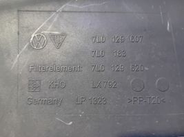 Volkswagen Touareg I Coperchio scatola del filtro dell’aria 7L0129607