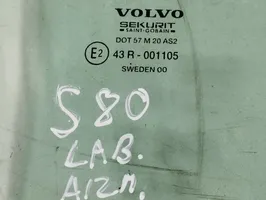 Volvo S80 Rear door window glass DOT57M20AS2