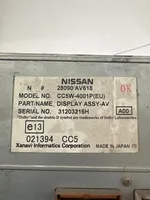 Nissan Primera Monitori/näyttö/pieni näyttö 28090AV618