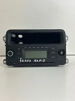 Skoda Rapid (NH) Panel / Radioodtwarzacz CD/DVD/GPS 5J0035152C