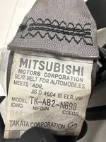 Mitsubishi Grandis Kolmannen istuinrivin turvavyö TKAB2N698