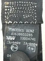 Mercedes-Benz ML W163 Pas bezpieczeństwa fotela przedniego A1638603285