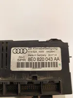 Audi A4 S4 B6 8E 8H Centralina del climatizzatore 8E0820043AA