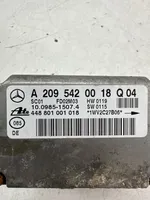 Mercedes-Benz CLK A209 C209 Vakaajan pitkittäiskiihtyvyystunnistin (ESP) A2095420018
