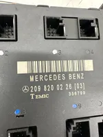 Mercedes-Benz CLK A209 C209 Centralina/modulo portiere 2098200226