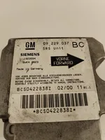 Opel Astra G Module de contrôle airbag 09229037