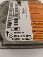 Mercedes-Benz ML W163 Module de contrôle airbag 1635422218