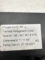 Audi A4 S4 B6 8E 8H Boîte / compartiment de rangement pour tableau de bord 8E1941561B