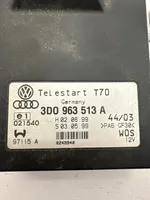 Volkswagen Phaeton Auxiliary heating control unit/module 3D0963513A