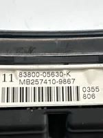 Toyota Avensis T250 Geschwindigkeitsmesser Cockpit 8380005630K