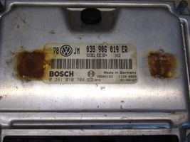 Volkswagen PASSAT B5 Sterownik / Moduł ECU 0281010704