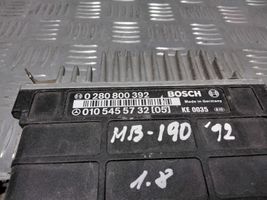 Mercedes-Benz 190 W201 Sterownik / Moduł ECU 0280800392