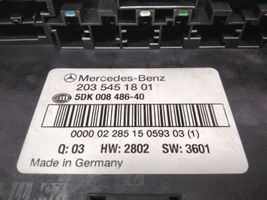 Mercedes-Benz C W203 Module confort 2035451801
