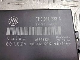 Volkswagen Polo IV 9N3 Centralina/modulo sensori di parcheggio PDC 7H0919283A