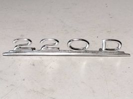 Mercedes-Benz Vito Viano W639 Autres insignes des marques 