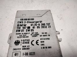 BMW 5 E39 Unité de commande dispositif d'immobilisation 61358380137