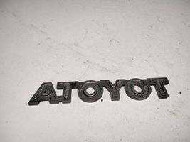 Toyota Avensis T250 Logo, emblème de fabricant 3682T