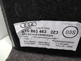 Audi A4 S4 B8 8K Tavaratilan pohjan tekstiilimatto 8T0863463