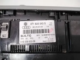 Audi A6 S6 C6 4F Panel klimatyzacji 4F1820043S