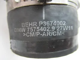 BMW 7 F01 F02 F03 F04 Välijäähdyttimen jäähdytin 7575403-03