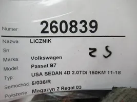 Volkswagen PASSAT B7 Спидометр (приборный щиток) 561920970G