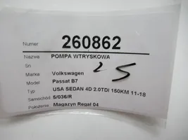 Volkswagen PASSAT B7 Pompe d'injection de carburant à haute pression 