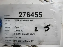 Opel Zafira A Wtryskiwacze / Komplet 