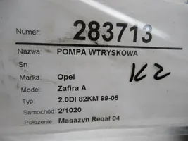 Opel Zafira A Pompa wtryskowa wysokiego ciśnienia X20DTL