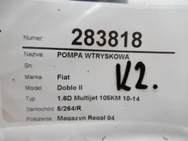 Fiat Doblo Polttoaineen ruiskutuksen suurpainepumppu 