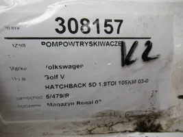 Volkswagen Golf V Wtryskiwacze / Komplet 0414720215