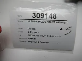 Citroen C-Elysée Klamka wewnętrzna drzwi przednich 