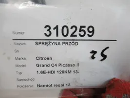 Citroen C4 Grand Picasso Sprężyna przednia 