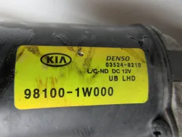 KIA Rio Tringlerie et moteur d'essuie-glace avant 98100-1W000