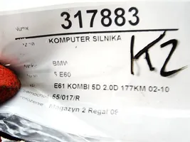 BMW 5 E60 E61 Komputer / Sterownik ECU silnika 8510591