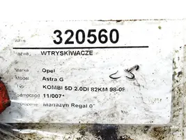Opel Astra G Wtryskiwacze / Komplet 
