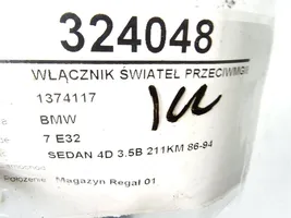 BMW 7 E32 Włącznik świateł przeciwmgielnych 1374117