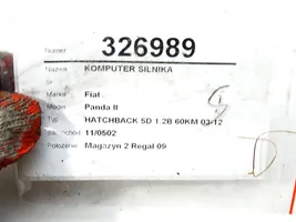 Fiat Panda II Unité de commande, module ECU de moteur 55192637