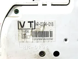 Honda Jazz Compteur de vitesse tableau de bord HR0294018