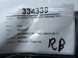 Fiat Ulysse Klamka wewnętrzna drzwi tylnych 