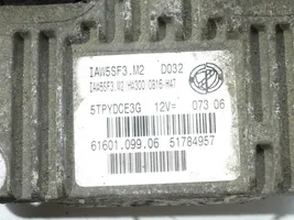 Fiat Grande Punto Komputer / Sterownik ECU silnika 51784957