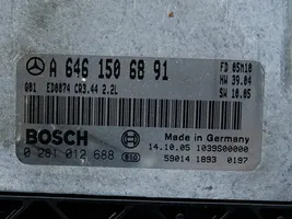 Mercedes-Benz C AMG W203 Moottorin ohjainlaite/moduuli (käytetyt) 6461506891