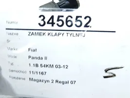 Fiat Panda II Zamek tylnej klapy bagażnika 