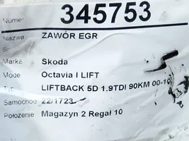 Skoda Octavia Mk1 (1U) Zawór EGR 038131501E