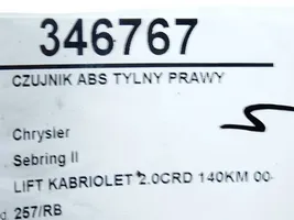 Chrysler Sebring (JS) ABS wheel speed sensor 340620015