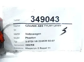 Volkswagen Phaeton Czujnik prędkości obrotowej koła ABS 4E0927804