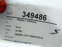 Audi A4 S4 B6 8E 8H Pedalų komplektas 8E1721117A
