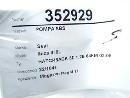 Seat Ibiza III (6L) Pompa ABS 0265800003