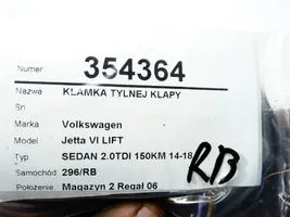 Volkswagen Jetta VI Tailgate/trunk/boot exterior handle 