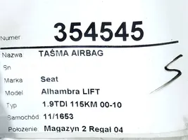 Seat Alhambra (Mk1) Cablaggio anello airbag Squib 1J0959653B